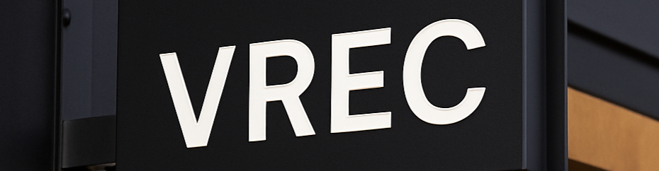 V REC banner