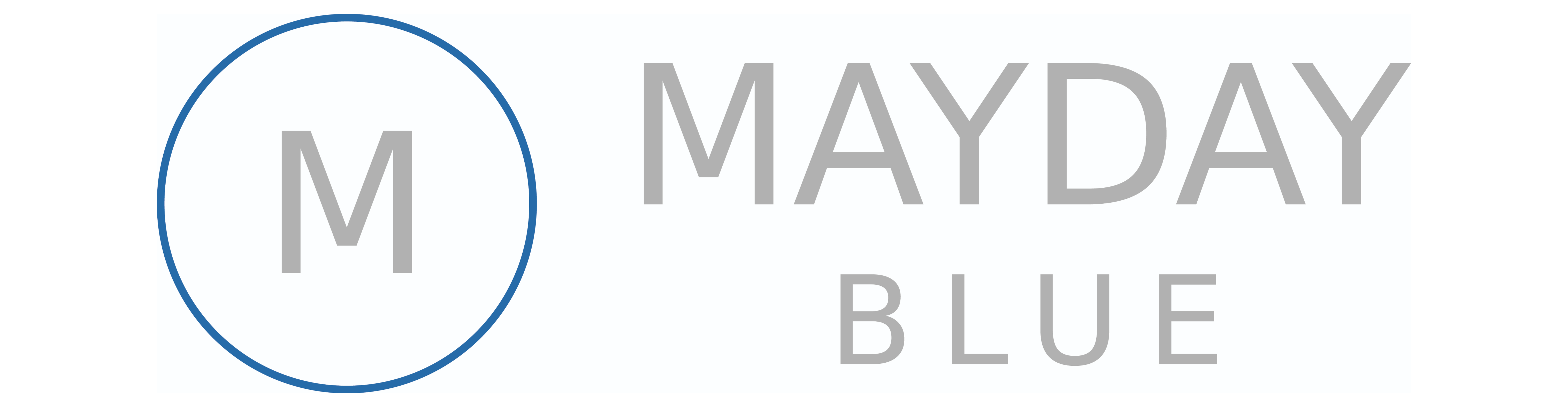 MAYDAY Blue banner